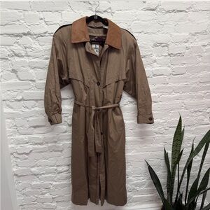 vintage trench coat